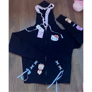 Hello Kitty And Friends Lolita Girls Hoodie